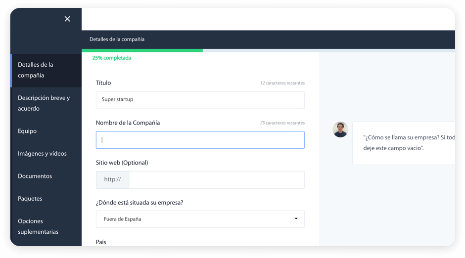 Crear una propuesta