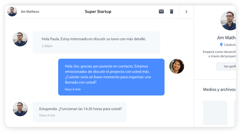 Contactar con los inversores